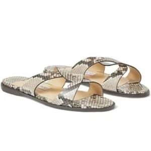 Jimmy Choo Snakeskin Pattern Women's Sandals
